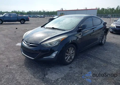 2015 Hyundai Elantra Se from USA, damaged, VIN 5NPDH4AE9FH620501